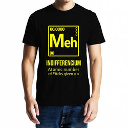 Meh Indifferencium , Funny quote , Unisex Graphic T-Shirt
