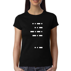 Morse Code , Math , Women's Top - GeekDawn
