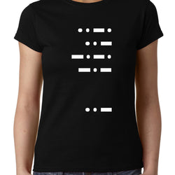 Morse Code , Math , Women's Top - GeekDawn