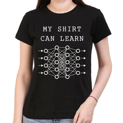 My Shirt can learn , Programming , Coding , Women's Top - GeekDawn