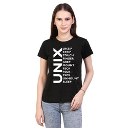 Naughty Unix , Programming , Coding , Women's Top - GeekDawn