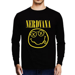 Nerdvana , Funny quote , Unisex Graphic Full Sleeves T-Shirt - GeekDawn