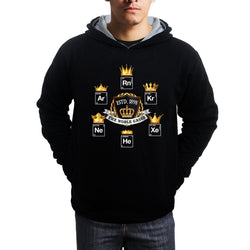 Noble Gases , Hoodie / Sweatshirt, Black - GeekDawn