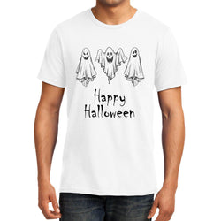 Halloween Ghosts, Halloween, Holiday , Unisex Graphic T-Shirt - GeekDawn