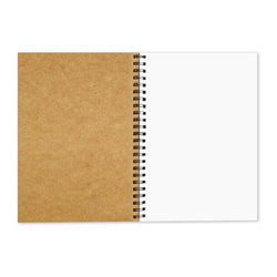 Periodic Table of Elements ,Brown Cover Wiro Bound Sketch Book/Notebook - GeekDawn
