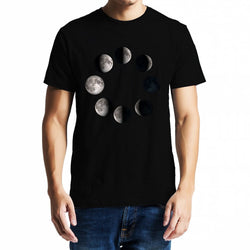 Phases of moon , Space ,  Unisex Graphic T-Shir