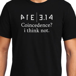 Pie Co-incidence , Math , Unisex Graphic T-Shirt