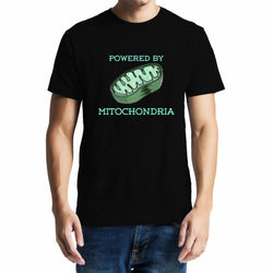 Powered by Mitochondria , Biology , Unisex Graphic T-Shirt