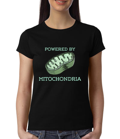 Powered by Mitochondria , Biology , Women's Top - GeekDawn