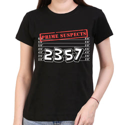 Prime Suspects , Math ,Women's Top - GeekDawn