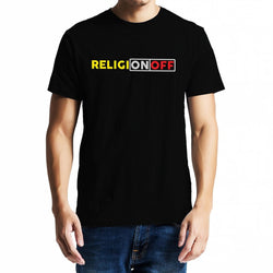 Religion On Off , Funny quote , Unisex Graphic T-Shirt