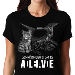 Schrodinger's Cat , Physics , Women's Top - GeekDawn