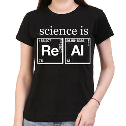 Science is Real , Science , Women's Top - GeekDawn