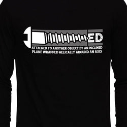 Screwed , Physics , Unisex Graphic Full Sleeves T-Shirt - GeekDawn