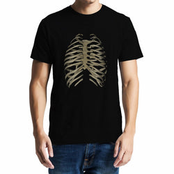 Skeleton Ribs , Biology , Unisex Graphic T-Shirt