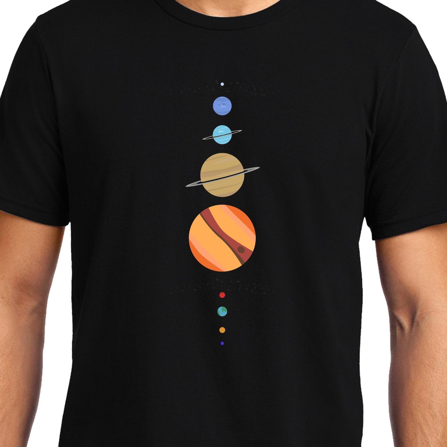 Solar system Space Unisex Graphic T-Shirt GeekDawn