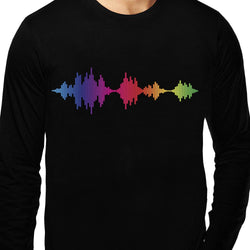Sound Wave , Physics , Unisex Graphic Full Sleeves T-Shirt - GeekDawn