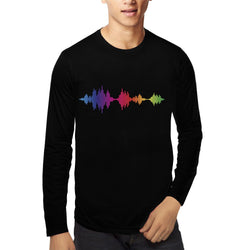 Sound Wave , Physics , Unisex Graphic Full Sleeves T-Shirt - GeekDawn