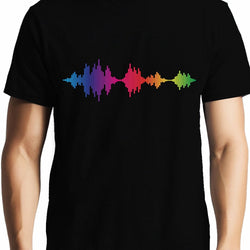 Sound Wave , Physics , Unisex Graphic T-Shirt