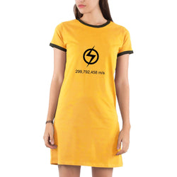 Speed of Light , Flash, Physics , Women's Dress - GeekDawn