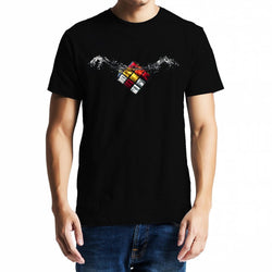 Splashing Rubik's Cube , Rubik Cube , Unisex Graphic T-Shirt