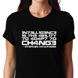 Stephen Hawkings Quote , Physics , Women's Top - GeekDawn