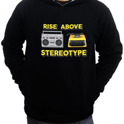 Stereotype , Hoodie / Sweatshirt, Black - GeekDawn