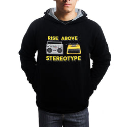 Stereotype , Hoodie / Sweatshirt, Black - GeekDawn