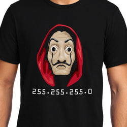 Subnet Mask, Money Heist, Unisex Graphic T-Shirt