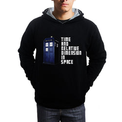 TARDIS, Doctor WHO , Hoodie / Sweatshirt, Black - GeekDawn