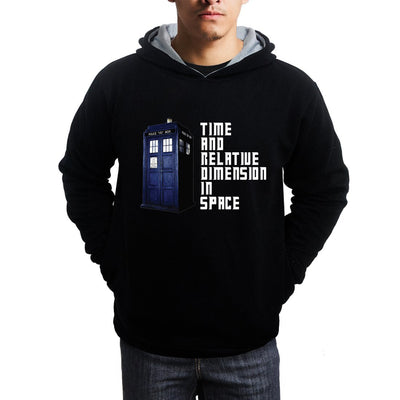 TARDIS, Doctor WHO , Hoodie / Sweatshirt, Black - GeekDawn