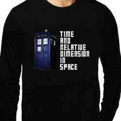 TARDIS , Doctor WHO , Unisex Graphic Full Sleeves T-Shirt - GeekDawn