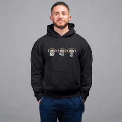The Wise Ones | Digital age Gandhiji Monkeys | See no evil,  Hoodie / Sweatshirt