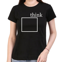 Think Outside The Box , Programming , Coding , Women's Top - GeekDawn
