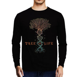 Tree Of Life , Art , Unisex Graphic Full Sleeves T-Shirt - GeekDawn