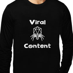 Viral Content , Biology , Unisex Graphic Full Sleeves T-Shirt - GeekDawn