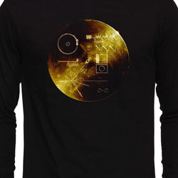 Voyager Message , Space , Unisex Graphic Full Sleeves T-Shirt - GeekDawn