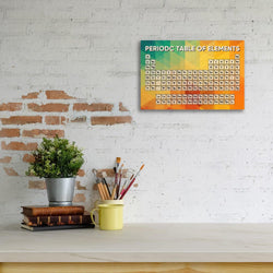 Periodic Table Wall Art (Wooden) - GeekDawn