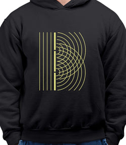 Double Slit Experiment, Quantum Physics , Hoodie / Sweatshirt, Black - GeekDawn